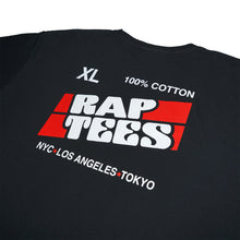 Load image into Gallery viewer, Rap Tees Logo Tee (Black)