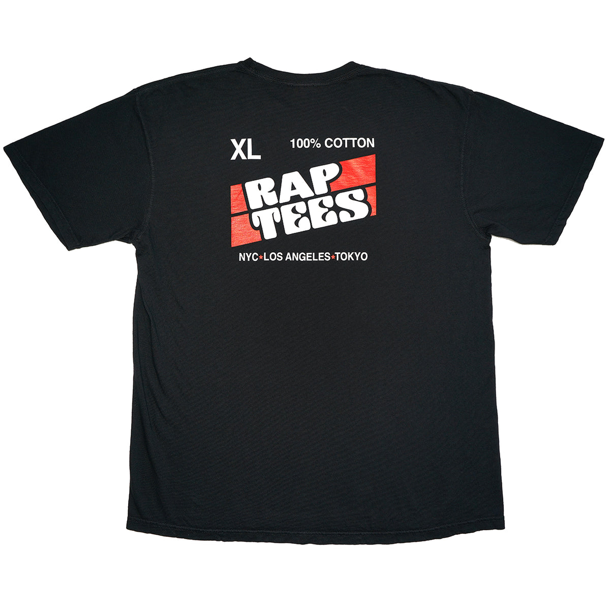 Rap Tees Logo Tee (Black) – RAP TEES US